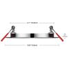 Globe Electric 4 in. 9W Brushed Nickel Ultra Slim LED Integrated Recessed Lighting Kit (4-Pack) view 4