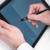 Elzo Capacitive Stylus Pens Premium Metal Slim Combo 4 Pcs Tips for All Touch Screens iPad & Android Tablets DELL/Samsung/HP/Asus/Surface/Samsung/iPhone/LG (Black, Silver, Light Blue & Rose Red) view 4