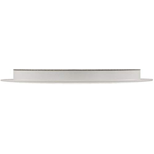 4" Round LED Slim Profile Recess Retrofit, 9W, 3000K Warm White, Airtight (White)