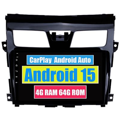 RoverOne 10.2 Inch Android System in Dash Car Stereo System for Nissan Teana Altima 2013 2014 2015 with GPS Navigation Radio Bluetooth SD USB Mirror Link