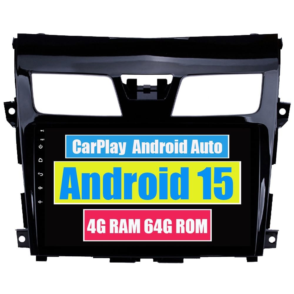 RoverOne 10.2 Inch Android System in Dash Car Stereo System for Nissan Teana Altima 2013 2014 2015 with GPS Navigation Radio Bluetooth SD USB Mirror Link