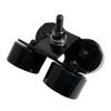 Glide Gear GW100 Video Floor Track Dolly Tripod Swivel Cine Wheels view 2