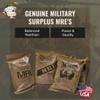 MRE Ready to Eat Meals - Emergency Food Kits, Pack Of 6 w/Entrees, Dessert, Flameless Heater & Accessories  Emergency Meals For Camping Hiking & Other Outdoor Activities view 2