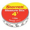 Starrett Tape Measure Stix, 1/2" x 48" (4'), S12 Style view 1