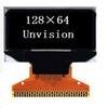 5pcs Taida OLED display screen 128 64 LCD white 0.96 inch view 1