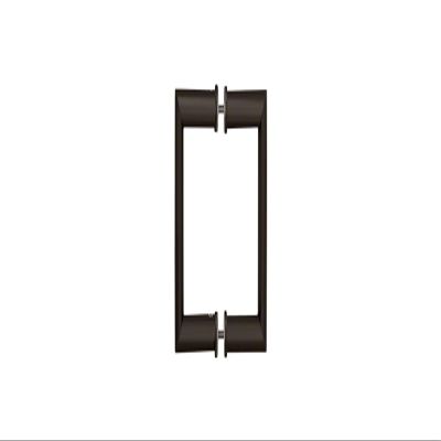 CRL 0R6X60RB 6" Oil Rubbed Bronze Back-to-Back Oval/Round Pull Handle