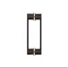 CRL 0R6X60RB 6" Oil Rubbed Bronze Back-to-Back Oval/Round Pull Handle view 1
