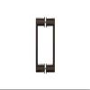 CRL 0R6X60RB 6" Oil Rubbed Bronze Back-to-Back Oval/Round Pull Handle view 2