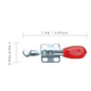 XRPAOWA 4PCS Toggle Clamp 201A Hand Tool Antislip Horizontal Quick Release view 4