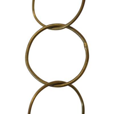 RCH Hardware CH-41S-AB Brass Chandelier Chain, Antique Brass (1 Foot)