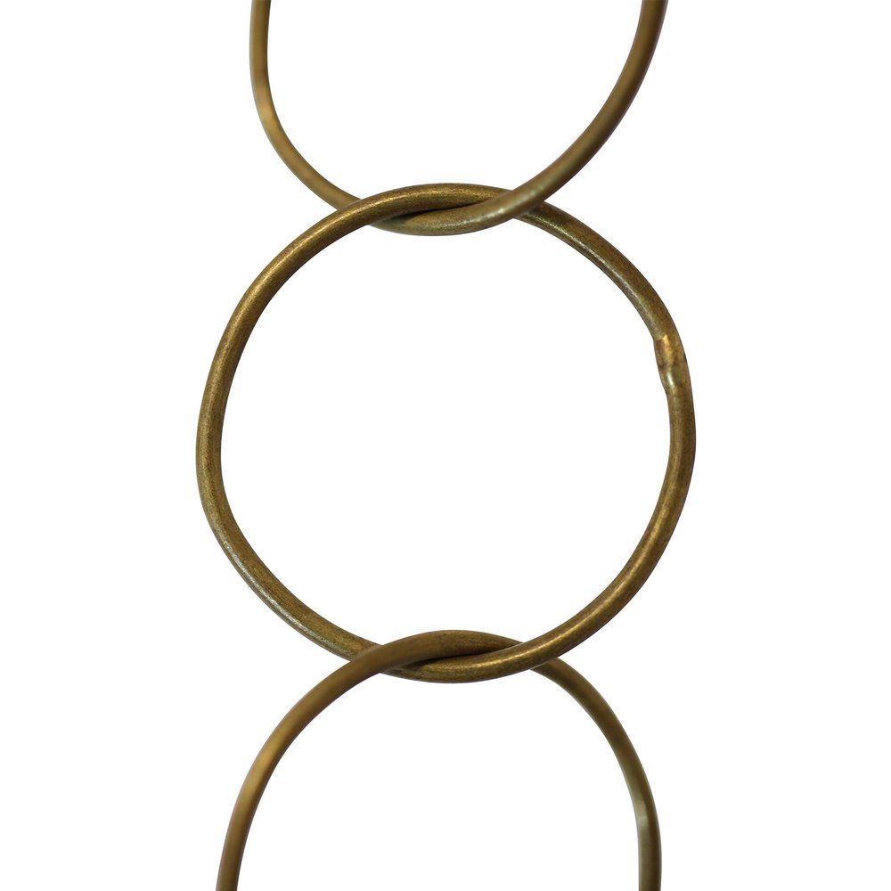 RCH Hardware CH-41S-AB Brass Chandelier Chain, Antique Brass (1 Foot)