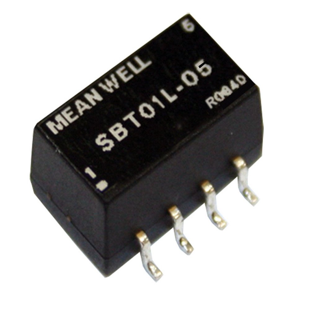 MW Mean Well SBT01L-05 5V 200mA 1W DC-DC Unregulated Single Output Converter