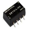 MW Mean Well SBT01L-05 5V 200mA 1W DC-DC Unregulated Single Output Converter view 1