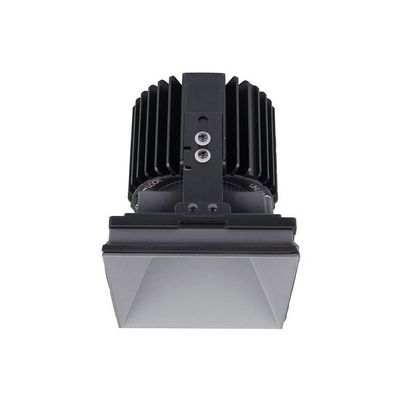 WAC Lighting R4SD2L-W827-HZ Volta - 6.39" 36W 60 2700K 85CRI 1 LED Sqaure Regressed Invisible Trim with Light Engine, Haze Finish with Textured Glass