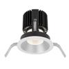 WAC Lighting R4RD1T-N840-HZWT Volta - 5.75" 36W 25 4000K 85CRI 1 LED Round Shallow Regressed Trim with LED Light Engine, Haze White Finish with Textured Glass view 3