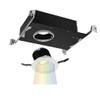 WAC Lighting R3ARWT-A830-WT Aether Round Wall Wash Trim with LED Light Engine Flood 50 Beam 3000K Soft White view 1