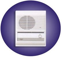 Aiphone Semi-Flush Mount Sub Station, Part# LE-B