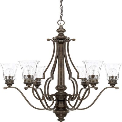 Capital Lighting 417461RB-372 Six Light Chandelier