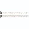 Starrett Spring Tempered Steel Rule, 12" Length, 4R Grad, 3/64" Thick view 1
