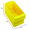 QUANTUM STORAGE SYSTEMS QED601YL Super Tuff Euro Heavy Duty Parts Organizer Yellow Bins 12" L x 6" W x 5" H 24 Pack view 2
