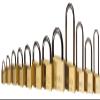 ABUS Padlock Brass 65/60 - Solid Brass Body, Hardened Steel Shackle view 3