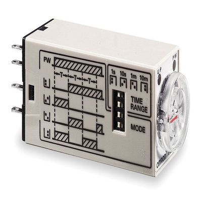 OMRON H3Y-4 AC100-120 1S 50/60Hz Solid-state Timer (4PDT)(Supply voltage 100 to120VAC) NN