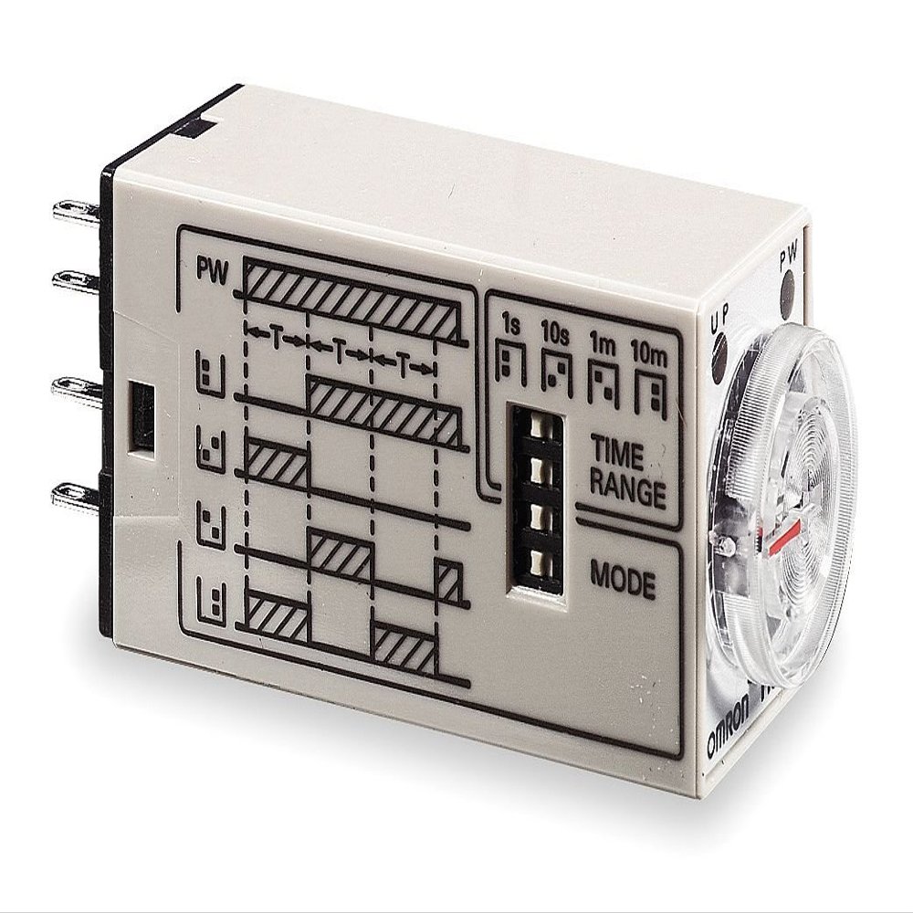OMRON H3Y-4 AC100-120 1S 50/60Hz Solid-state Timer (4PDT)(Supply voltage 100 to120VAC) NN