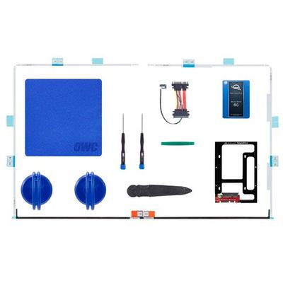 OWC SSD Upgrade Bundle, 1.0TB 6G SSD, Drive Converter Bracket, Digital Thermal Sensor Cable, Install Tools, (OWCK27IM12HE1TB), for 2012-2015 iMacs