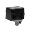 Pressure switch for air compressor made by Furnas / Hubbell 69JF7LY2C 95-125 Four port w/ unloader & on/off lever view 2