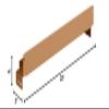 Knaack 494 Accessory Door Shelf for Right Door on Knaack Box view 2