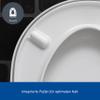 Seat and cover Starck 3 white hinges stainless steel SoftClose view 3