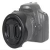 Big Mike's 55mm Reversible Tulip Flower Lens Hood and Lens Cap Kit for Nikon D5600, D3400 DSLR Camera with UV Protection view 4