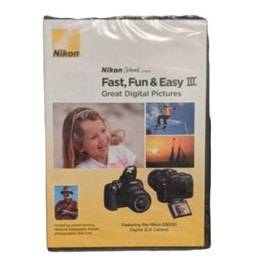 Nikon School DVD, Fast, Fun and Easy III Featuring the Nikon D5000 Digital SLR