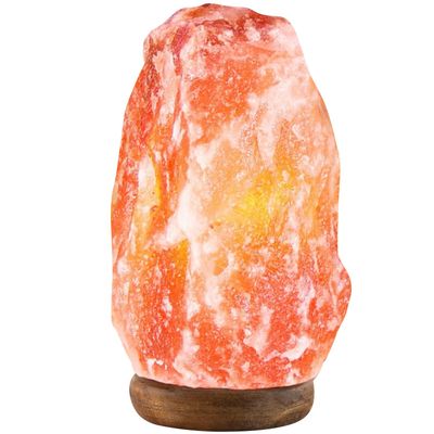 UMAID Himalayan Salt Lamp 810"(711 lb) Dimmable Pink Rock Salt Lamp with Wooden Base & Night Light Bulb, Spa Decor for Meditation Room, Massage Stones Ambiance, Desk & Bedroom,Gifts for Men & Women