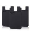 Adhesive Phone Card Holder,Phone Wallet Stick On Card Holder Back of Phone view 1