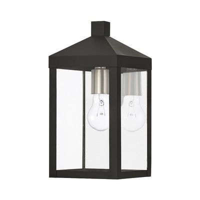 Livex Lighting 20582-04 1-Light Outdoor Wall Lantern, Black