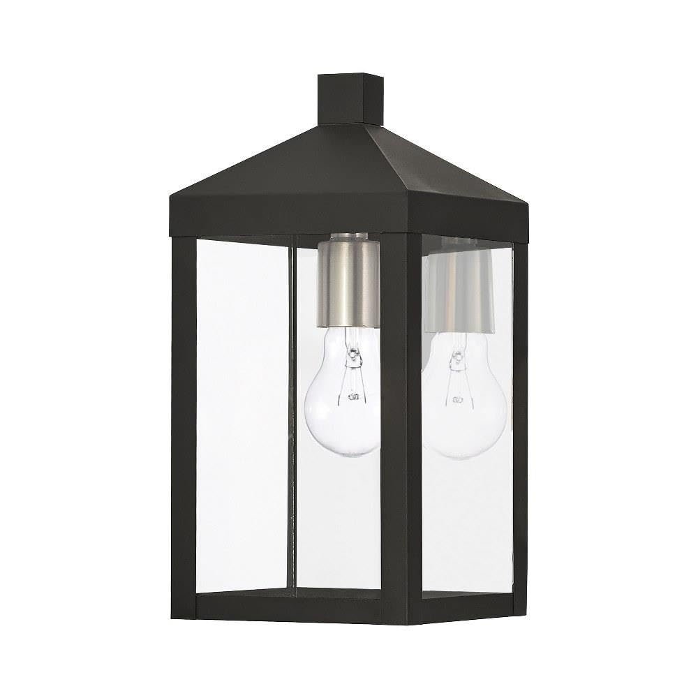 Livex Lighting 20582-04 1-Light Outdoor Wall Lantern, Black
