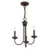Livex Lighting 42683-07 3-Light Chandelier view 4