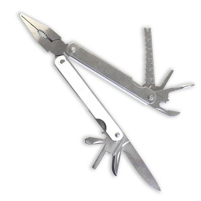 ToolUSA 13-in-1 Stainless Steel Long Nose Pliers Multi-Tool | Compact & Portable | Essential for Outdoor & Everyday Use