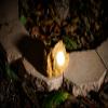 HOMEBRITE Set of 3 Solar Power Spot Lights, Jumbo, Sandstone Rock, Model 33837/3 view 2