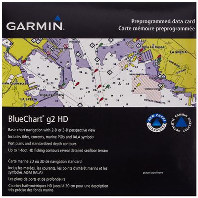 Garmin BlueChart g2 Southeast Caribbean Saltwater Map microSD Card