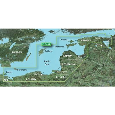 Garmin Bluechart G2 - HXEU505S - Baltic Sea East Coast - MicroSD/SD