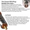 BJC Coaxial Digital Audio Cable (3 Foot, RCA to RCA, Black) view 3
