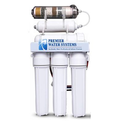 50 GPD, 6-Stage Reverse Osmosis System, pH+ Alkaline Remineralization RO Water Filter System Under Sink, Superb Taste Drinking Water Filter