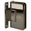 CRL PLY037PN Polished Nickel Plymouth Series Wall Mount 'H' Back Plate Hinge view 1