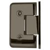 CRL PLY037PN Polished Nickel Plymouth Series Wall Mount 'H' Back Plate Hinge view 4