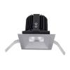 WAC Lighting R4SD1T-N835-HZ Volta - 5.75" 36W 25 3500K 85CRI 1 LED Square Shallow Regressed Trim with LED Light Engine, Haze Finish with Textured Glass view 2