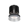 WAC Lighting R4RD1L-N830-HZ Volta - 5.75" 36W 25 3000K 85CRI 1 LED Round Shallow Regressed Invisible Trim with Light Engine, Haze Finish with Textured Glass view 2