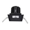 WAC Lighting R4SD1T-N840-BK Volta - 5.75" 36W 25 4000K 85CRI 1 LED Square Shallow Regressed Trim with LED Light Engine, Black Finish with Textured Glass view 3