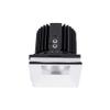 WAC Lighting R4SD1L-N827-WT Volta - 5.75" 36W 25 2700K 85CRI 1 LED Square Shallow Regressed Invisible Trim with Light Engine, White Finish with Textured Glass view 3